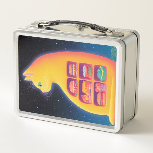 Heerlijke lunch-kat (Achterkant)