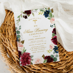heerlijke margolieveling floral Nurse pinning cere Kaart