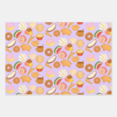 Heerlijke Mexicaanse Pan Dulce Sweet Bread Inpakpapier Vel (Voorkant 2)