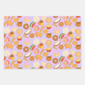 Heerlijke Mexicaanse Pan Dulce Sweet Bread Inpakpapier Vel (Voorkant)