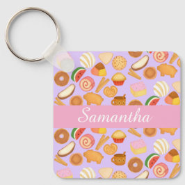 Heerlijke Mexicaanse Pan Dulce Sweet Bread Sleutelhanger