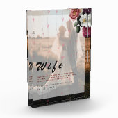 heerlijke moderne definitie van vrouw verrassencad fotoblokken (Links)