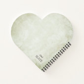 Heerlijke perzik in een tak notitieboek (Achterkant)