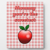 Heerlijke rode appel fotoplaat (Voorkant)