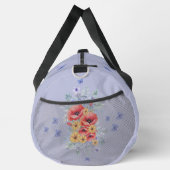 Heerlijke rode klaprozen, zonnebloemen & vlinders plunjezak (Rechts)