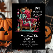 Heerlijke sips Halloween Kaart