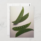 Heerlijke sneeuwerwten briefkaart (Voorkant / Achterkant)