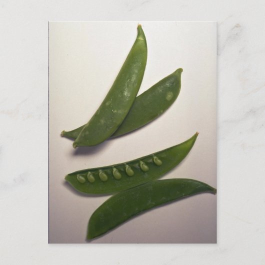 Heerlijke sneeuwerwten briefkaart (Voorkant)