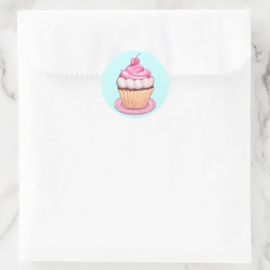 Heerlijke Stickers - Cupcakes (Tas)