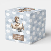Heerlijke Teddy Bear Pilot Party Baby Favoriet Box Bedankdoosjes (Achterkant)