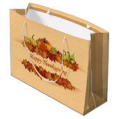 heerlijke Thanksgiving Groot Cadeauzakje (Achterkant Gekanteld)