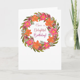 Heerlijke verjaardag Kaart