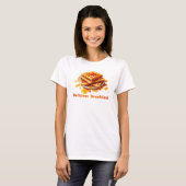 Heerlijke wafels t-shirt (Voorkant volledig)