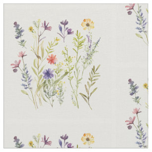Heerlijke wilde bloemen stof