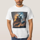 heersen over de wereld t-shirt (Voorkant)