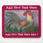 Heerser van de Roost Sjabloon Muismat (Voorkant)