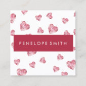 Heest Beauty Makeup Artist Square Visitekaartje (Voorkant)