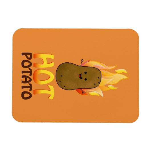 Heet Aardappel Magneet (Horizontaal)