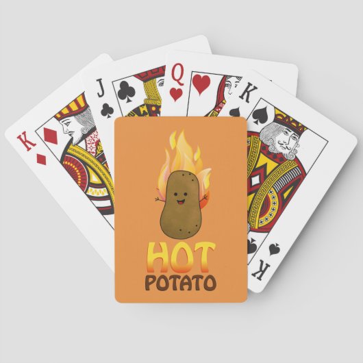 Heet Aardappel Pokerkaarten (Achterkant)