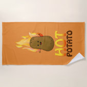 Heet Aardappel Strandlaken (Voorkant)
