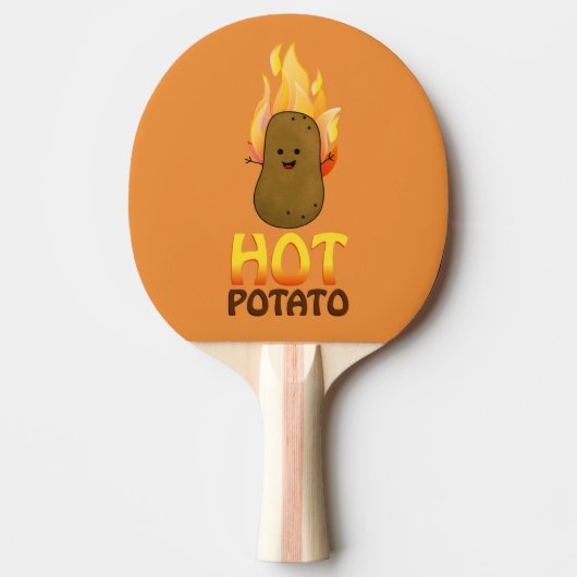 Heet Aardappel Tafeltennisbatje (Voorkant)
