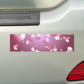 Heet Achtergrond Bumpersticker (Op auto)