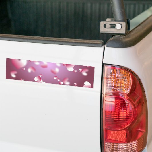 Heet Achtergrond Bumpersticker (Op Truck)
