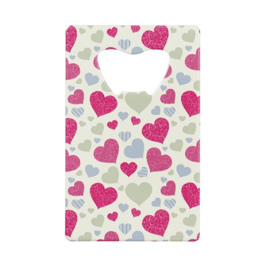 Heet Achtergrond Creditkaart Flessenopener (Voorkant)