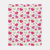 Heet Achtergrond Fleece Deken (Voorkant)