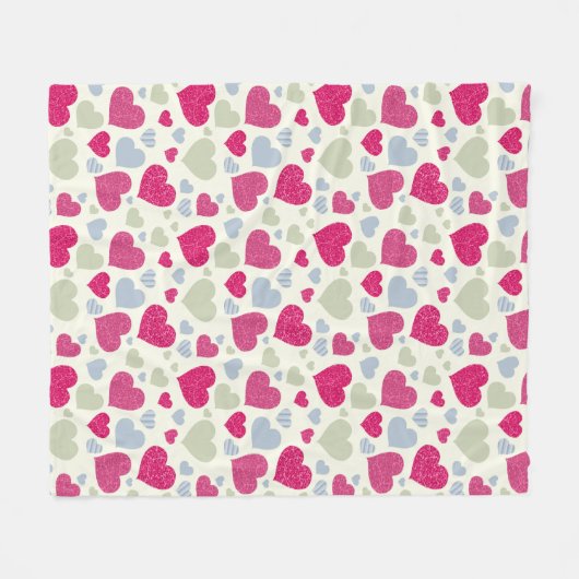 Heet Achtergrond Fleece Deken (Voorkant (Horizontaal))