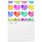 Heet Achtergrond Kalender (Feb 2027)