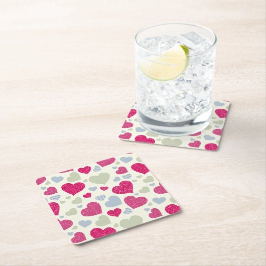 Heet Achtergrond Kartonnen Onderzetters (Insitu)