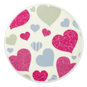 Heet Achtergrond Keramische Knop (Voorkant)