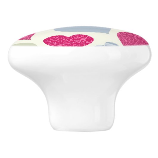 Heet Achtergrond Keramische Knop (Zijkant)