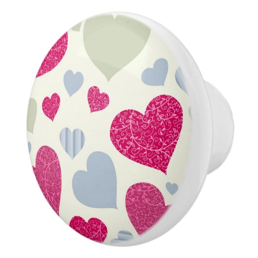 Heet Achtergrond Keramische Knop (Rechts)