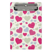 Heet Achtergrond Mini Klembord (Voorkant)