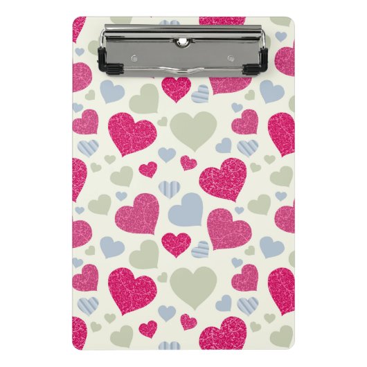 Heet Achtergrond Mini Klembord (Voorkant)