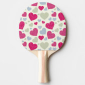 Heet Achtergrond Tafeltennisbatje (Voorkant)