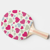 Heet Achtergrond Tafeltennisbatje (Zijkant)