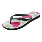 Heet Achtergrond Teenslippers (Schuin)