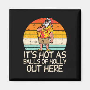 Heet als van Hulst Kerstmis Santa Zomer Kerstmis i Magneet
