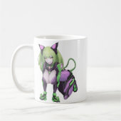 Heet Anime Catgirl Koffiemok (Links)