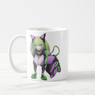 Heet Anime Catgirl Koffiemok