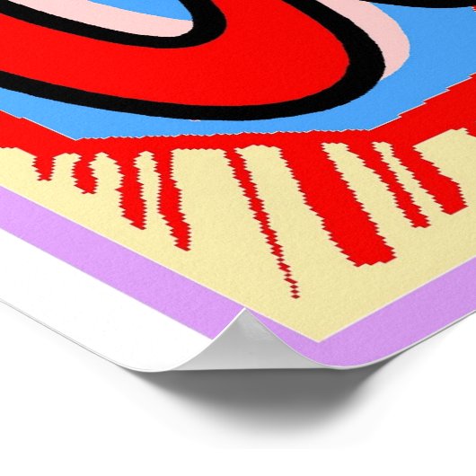 Heet boiled Crawfish Sign. Poster (Hoek)