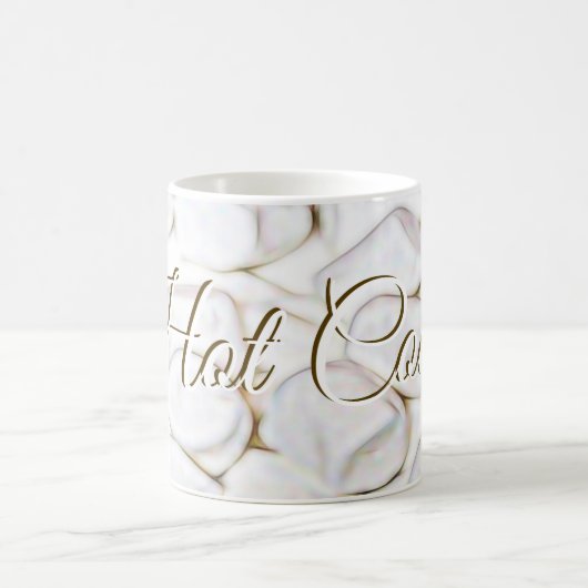 Heet cacao een kunstconcept door Design Glitch2 Koffiemok (Center)