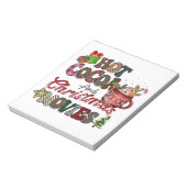 Heet cacao en kerstfilms notitieblok (Linkerzijde)