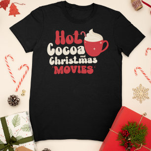Heet cacao en kerstfilms t-shirt