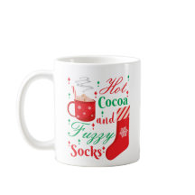 Heet cacao en luie sokken - Kerstmis