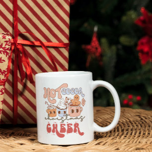 Heet Cacao Kerst Cheer Drink Koffie Mok