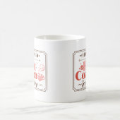 Heet Cacao Kerstbord Koffiemok (Center)